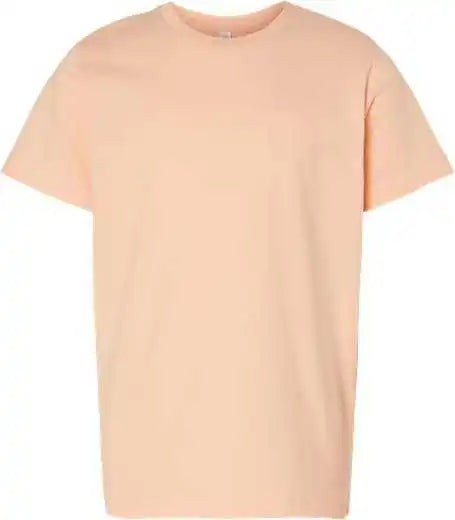 Lat 6101 Youth Fine Jersey Tee - Peachy