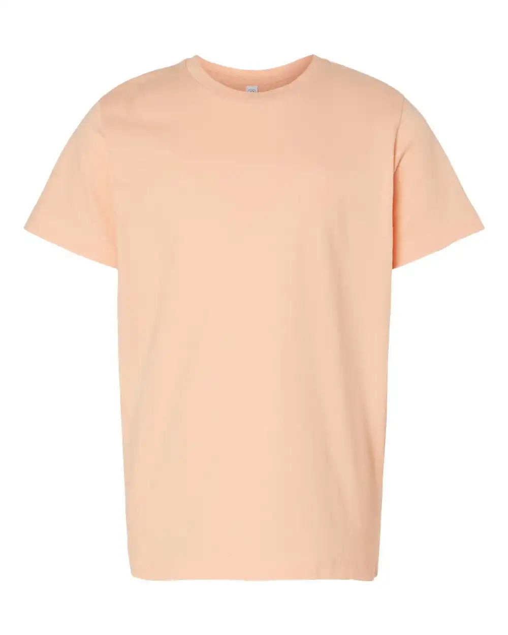 Lat 6101 Youth Fine Jersey Tee - Peachy - Xs