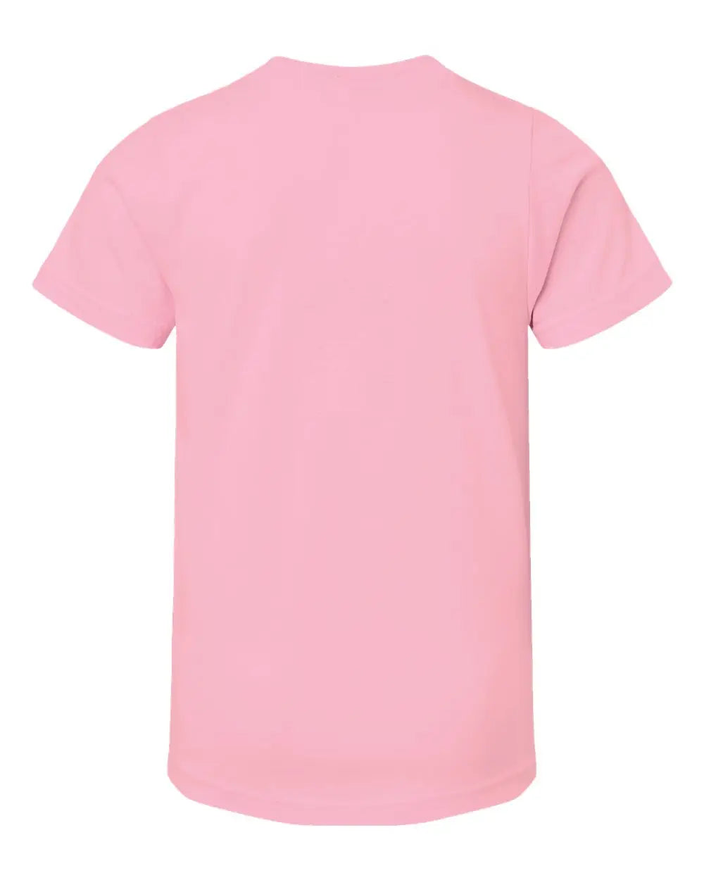 Lat 6101 Youth Fine Jersey Tee - Pink - Xs