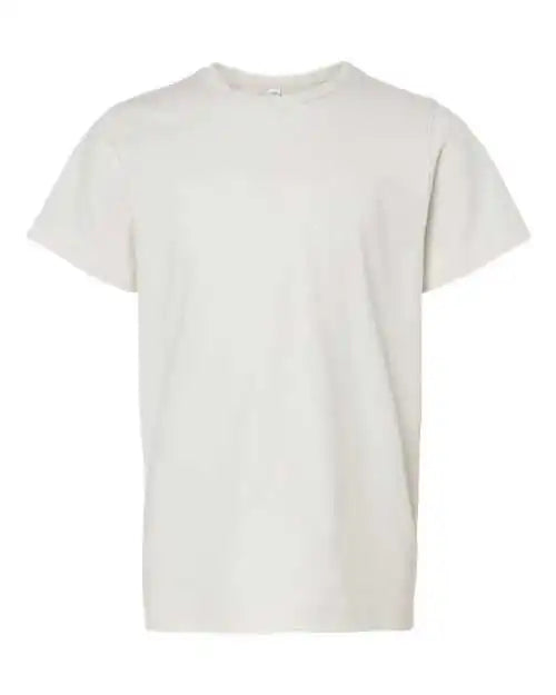 Lat 6101 Youth Fine Jersey Tee - Porcelain
