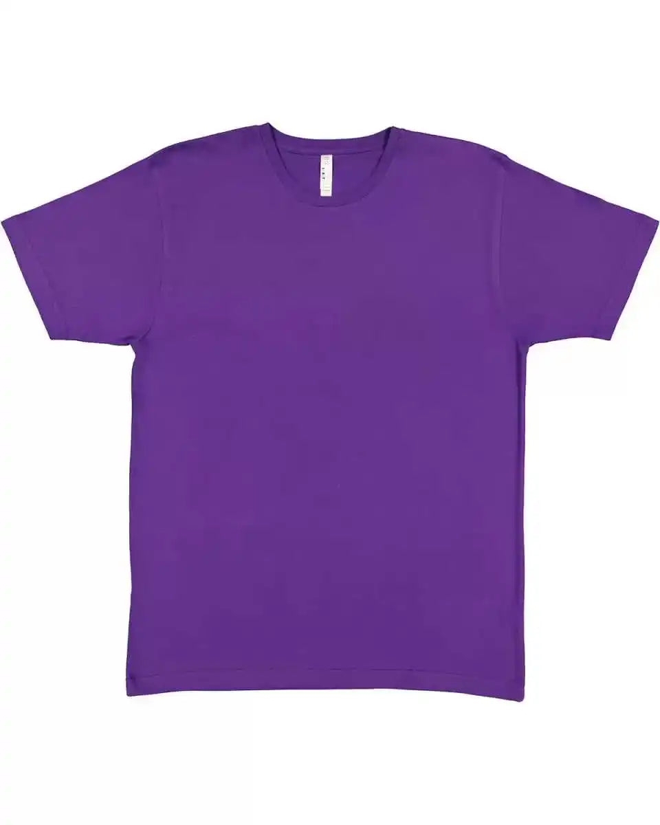 Lat 6101 Youth Fine Jersey Tee - Pro Purple