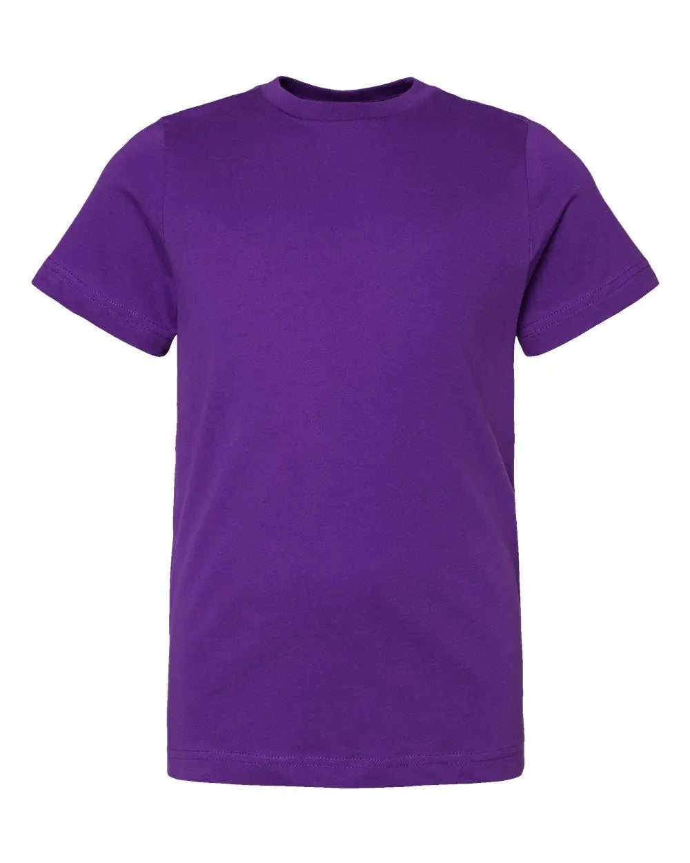 Lat 6101 Youth Fine Jersey Tee - Pro Purple - Xs