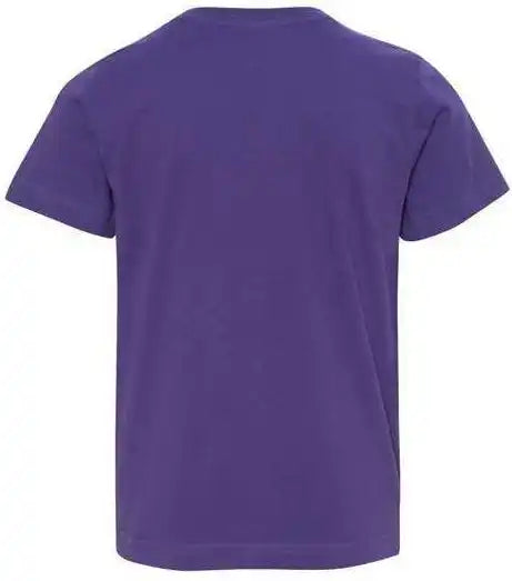 Lat 6101 Youth Fine Jersey Tee - Purple