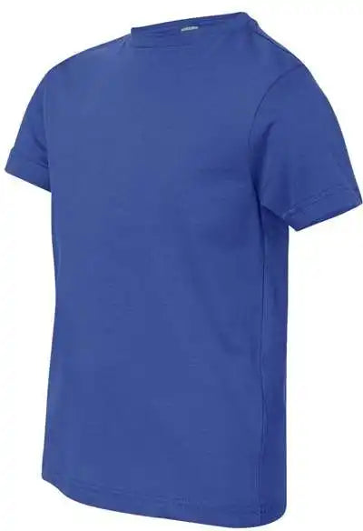 Lat 6101 Youth Fine Jersey Tee - Royal