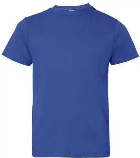 Lat 6101 Youth Fine Jersey Tee - Royal