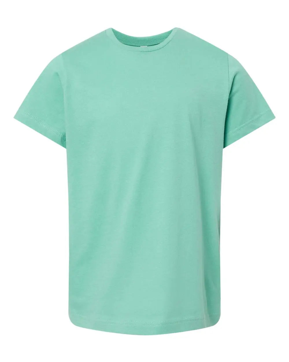 Lat 6101 Youth Fine Jersey Tee - Saltwater - Gray / Xs