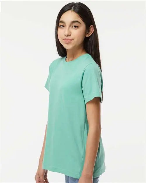 Lat 6101 Youth Fine Jersey Tee - Saltwater