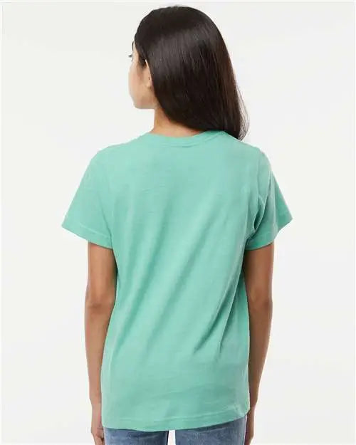 Lat 6101 Youth Fine Jersey Tee - Saltwater