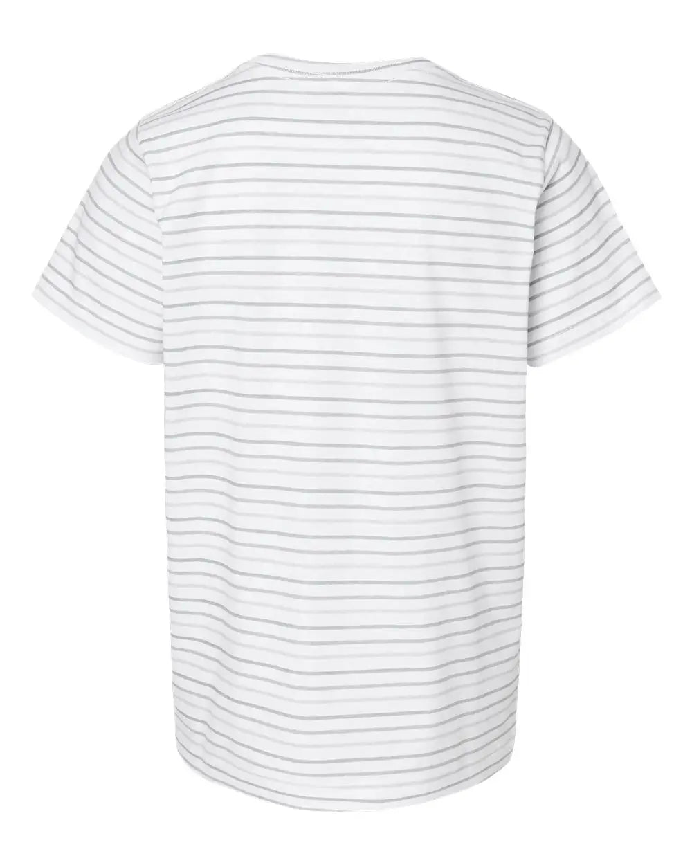 Lat 6101 Youth Fine Jersey Tee - Shadow Stripe