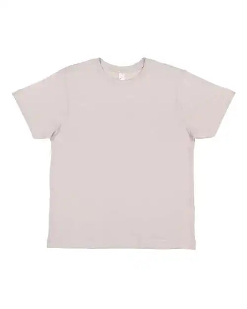 Lat 6101 Youth Fine Jersey Tee - Silver