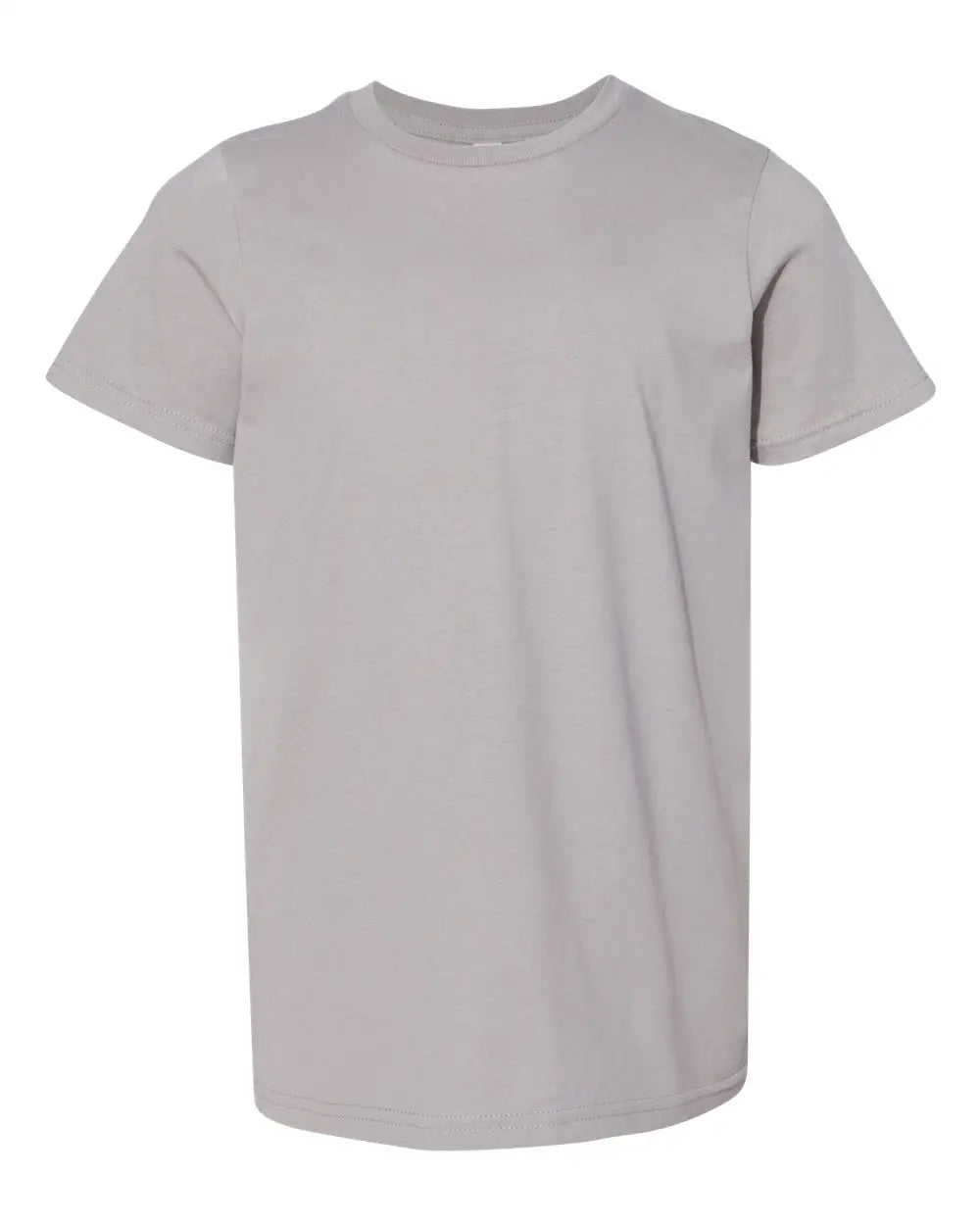 Lat 6101 Youth Fine Jersey Tee - Titanium - Grat / Xs
