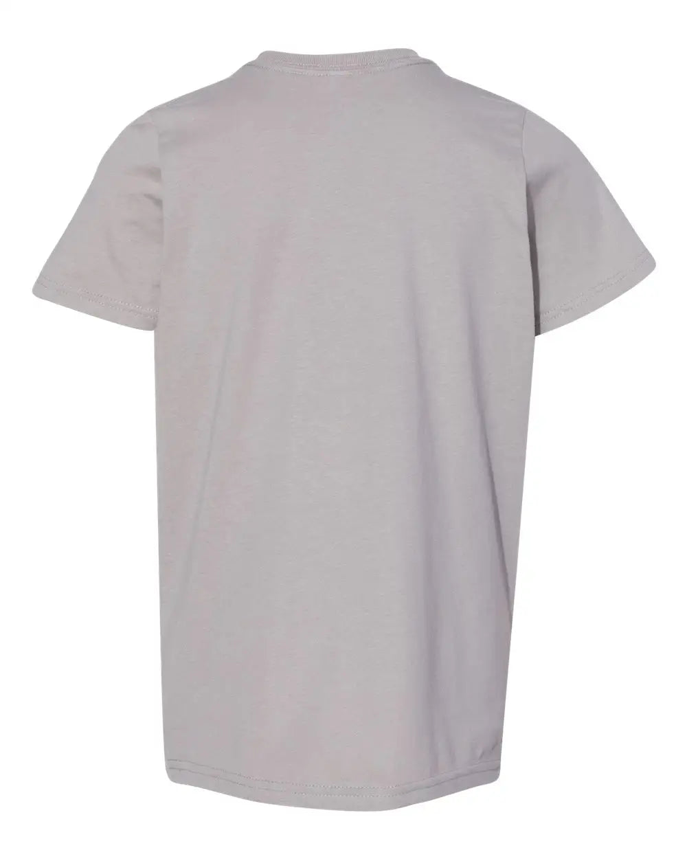 Lat 6101 Youth Fine Jersey Tee - Titanium - Grat / Xs