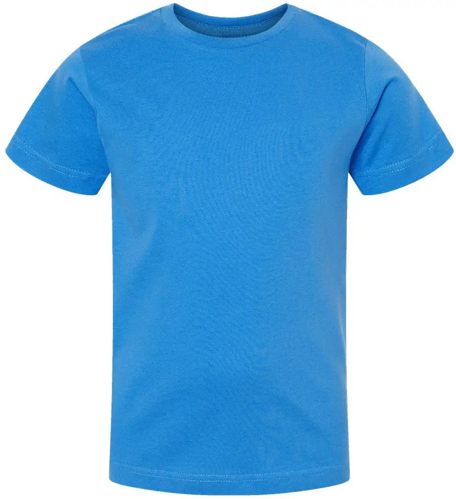 Lat 6101 Youth Fine Jersey Tee - Tradewind - Blue / Xs