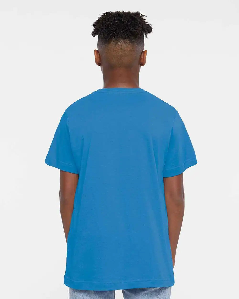 Lat 6101 Youth Fine Jersey Tee Tradewind