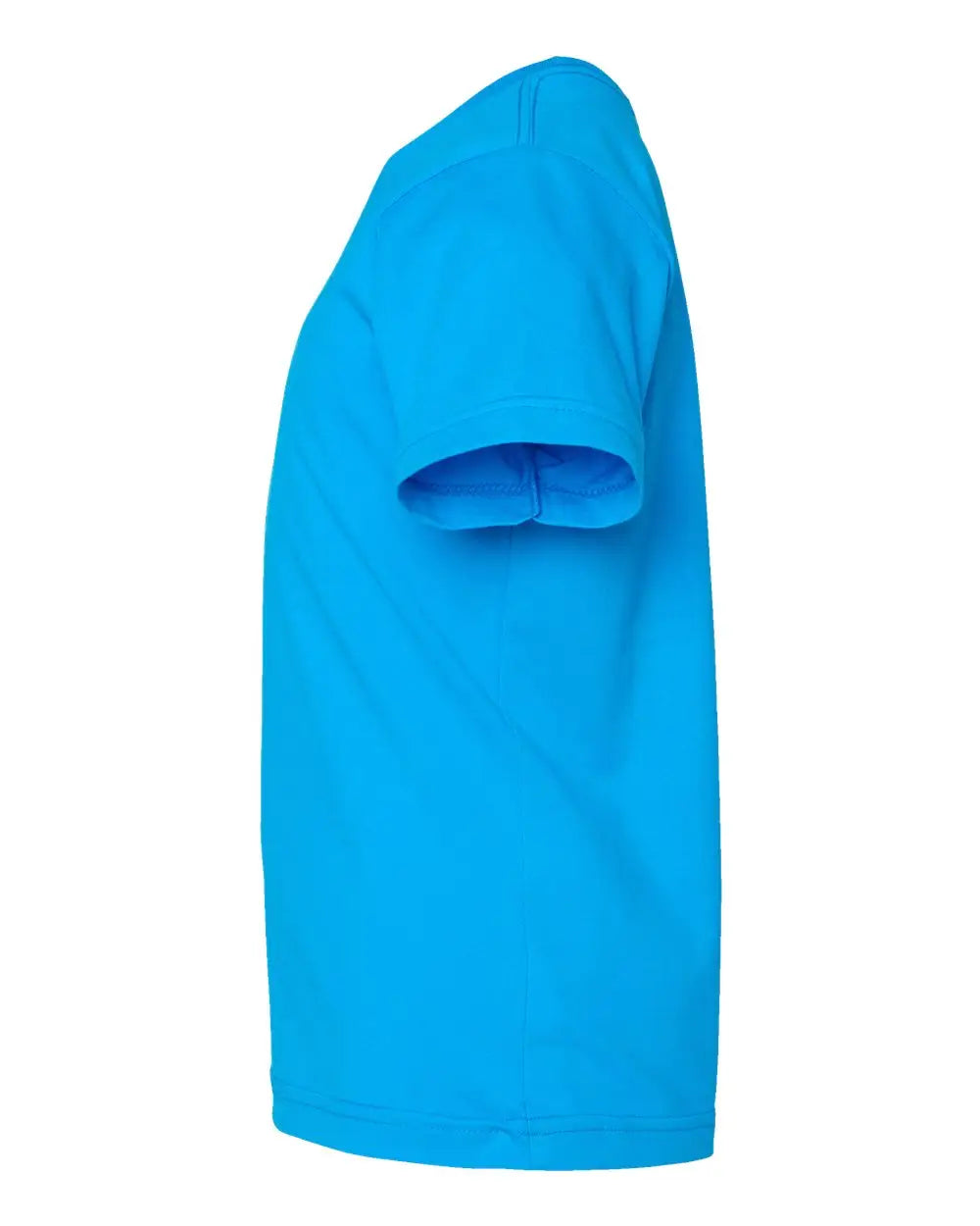 Lat 6101 Youth Fine Jersey Tee - Turquoise