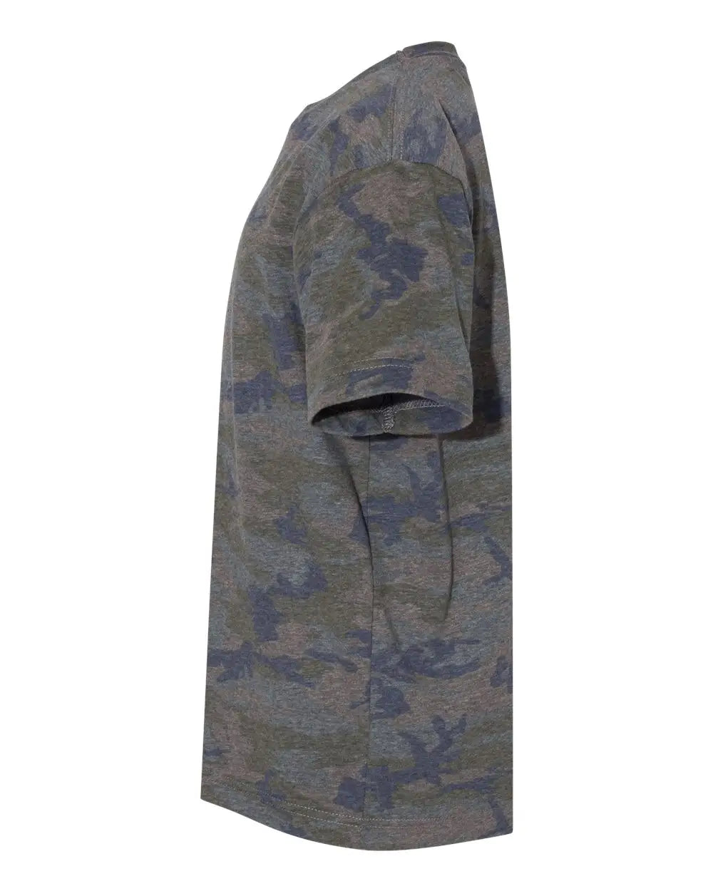 Lat 6101 Youth Fine Jersey Tee - Vintage Camo