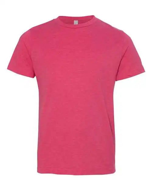 Lat 6101 Youth Fine Jersey Tee - Vintage Hot Pink