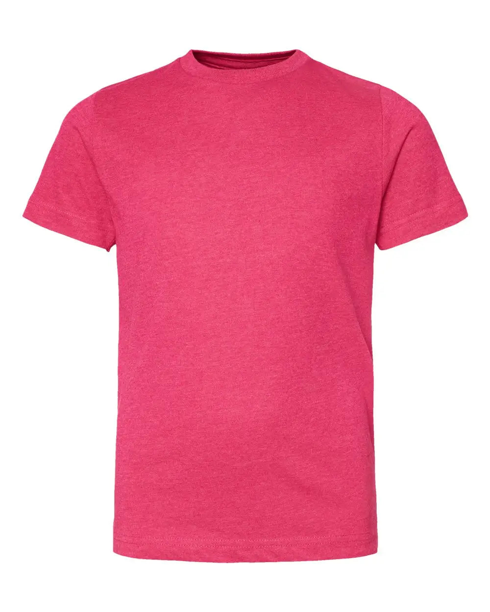 Lat 6101 Youth Fine Jersey Tee - Vintage Hot Pink - Xs