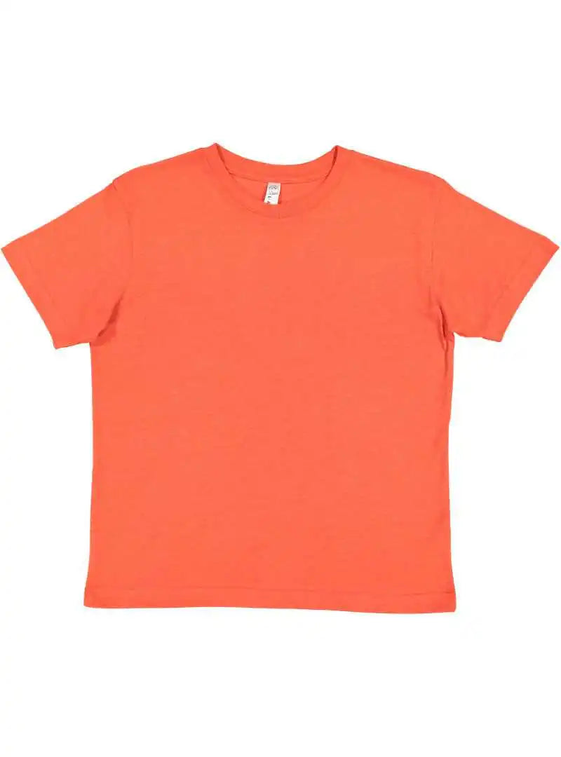 Lat 6101 Youth Fine Jersey Tee Vintage Orange