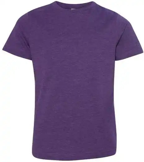 Lat 6101 Youth Fine Jersey Tee - Vintage Purple