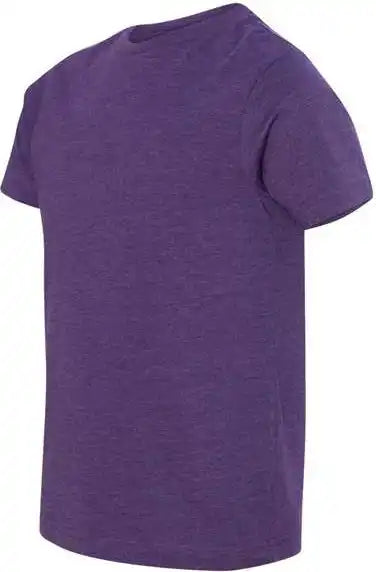 Lat 6101 Youth Fine Jersey Tee - Vintage Purple