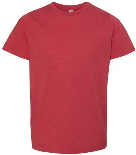 Lat 6101 Youth Fine Jersey Tee Vintage Red