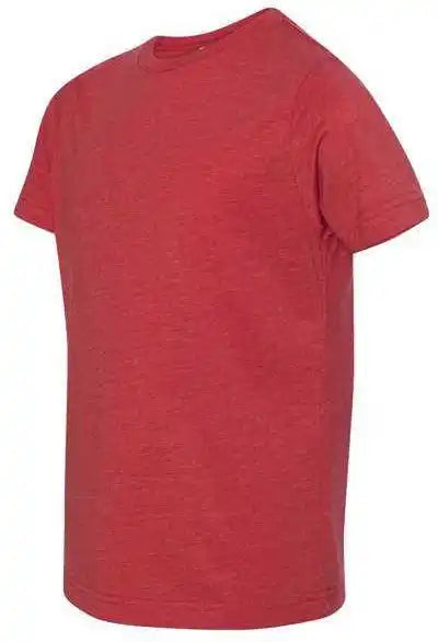 Lat 6101 Youth Fine Jersey Tee Vintage Red