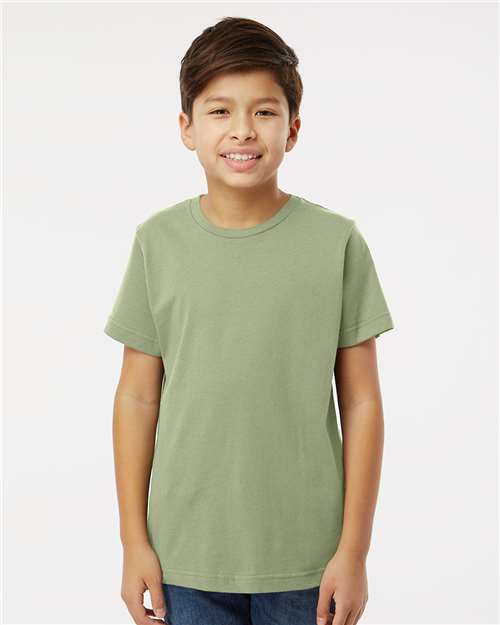 Lat 6101 Youth Fine Jersey Tee - Vintage Saltwater
