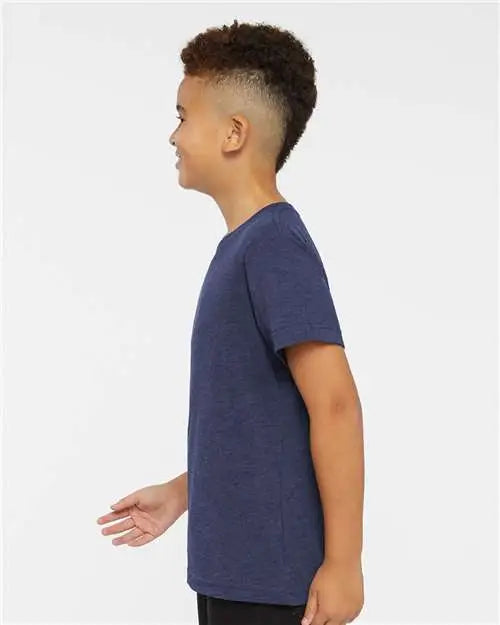 Lat 6101 Youth Fine Jersey Tee - Vintage True Navy