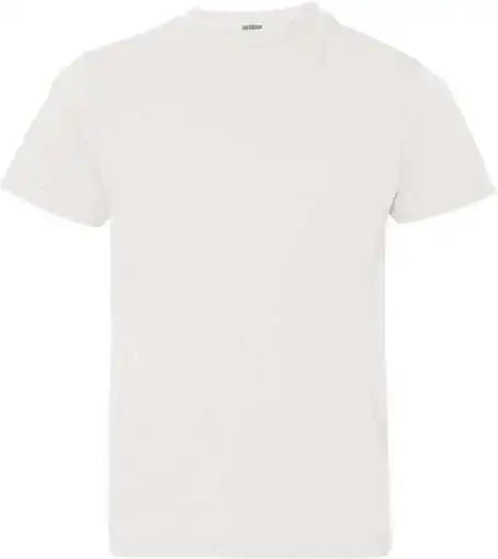 Lat 6101 Youth Fine Jersey Tee White
