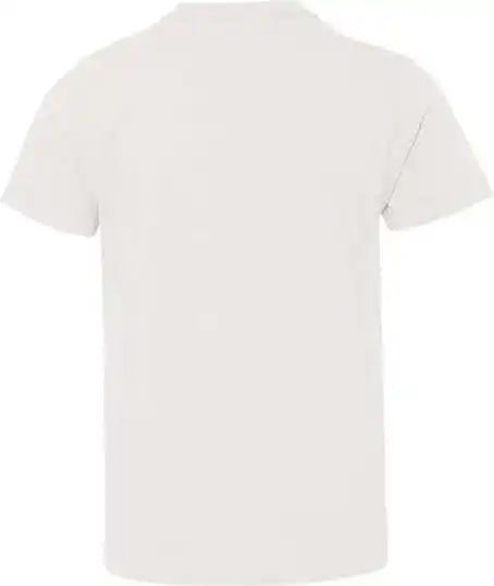 Lat 6101 Youth Fine Jersey Tee White