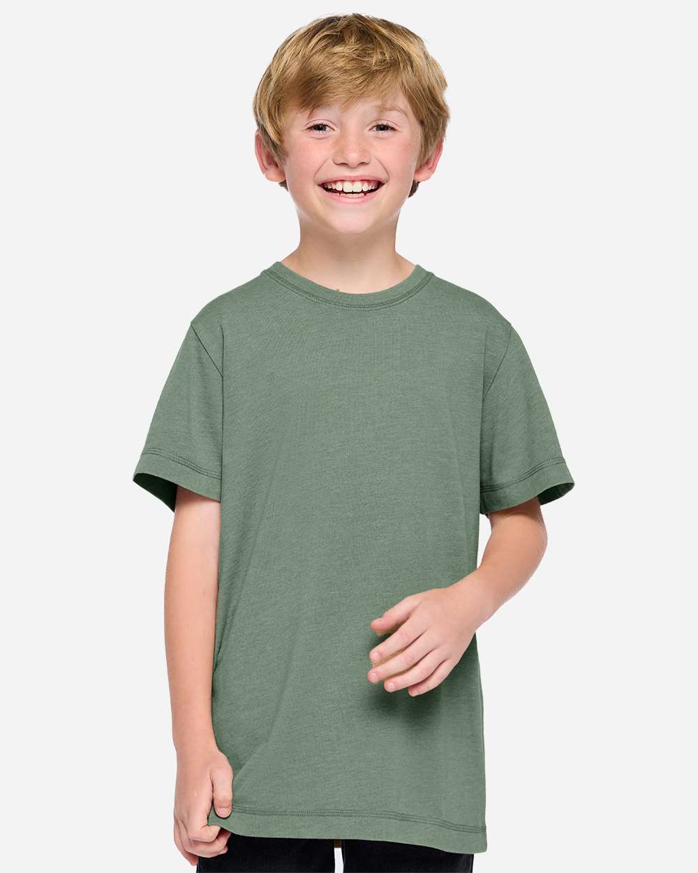 Lat 6102 Youth Vintage Wash Tee - Washed Basil