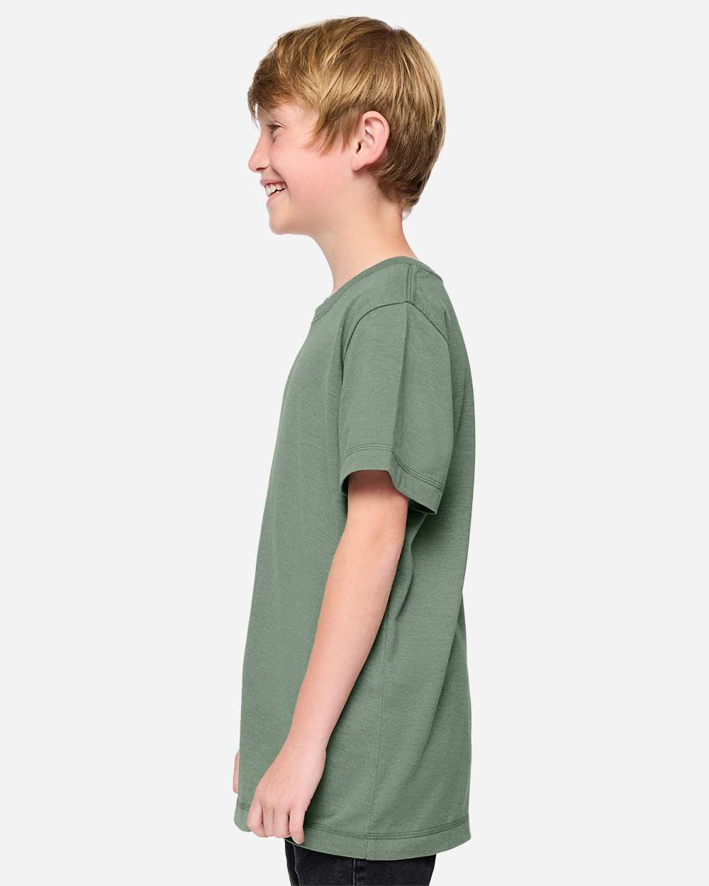 Lat 6102 Youth Vintage Wash Tee - Washed Basil