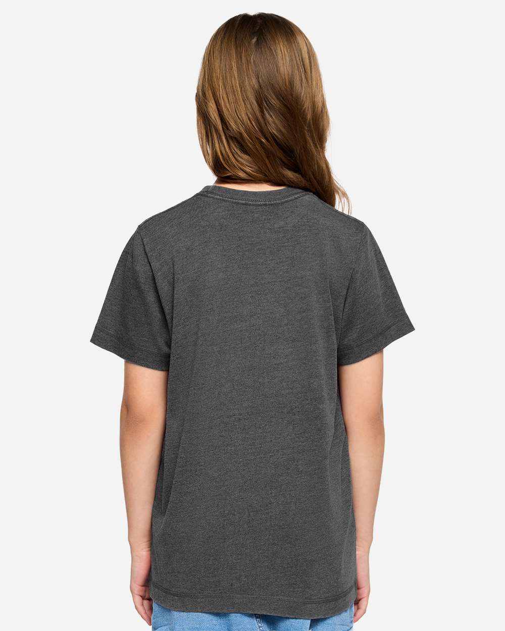 Lat 6102 Youth Vintage Wash Tee - Washed Black