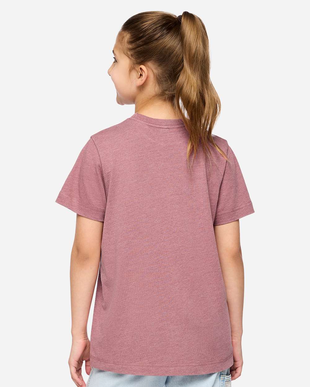 Lat 6102 Youth Vintage Wash Tee - Washed Mauvelous