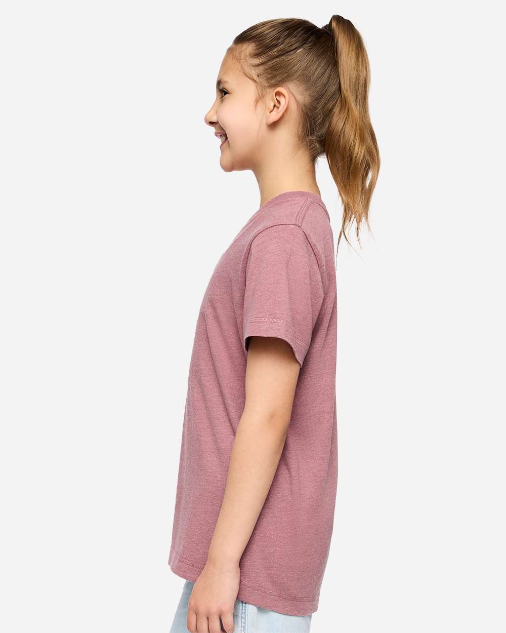 Lat 6102 Youth Vintage Wash Tee - Washed Mauvelous