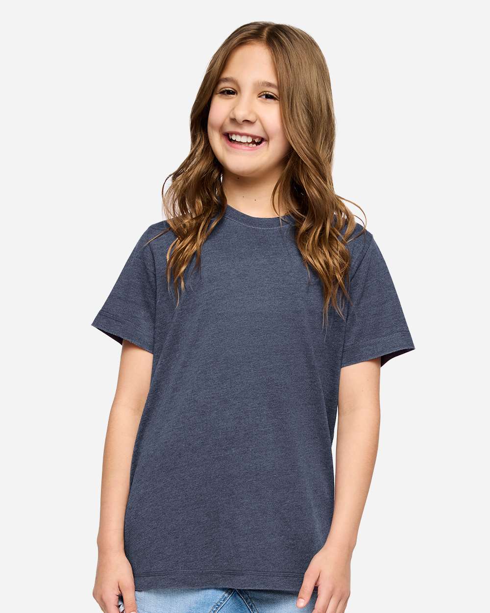 Lat 6102 Youth Vintage Wash Tee - Washed Navy