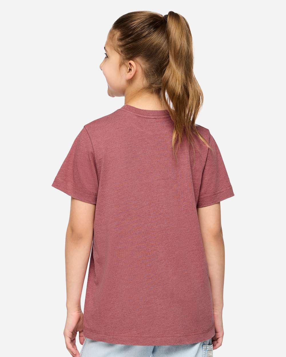 Lat 6102 Youth Vintage Wash Tee - Washed Rouge