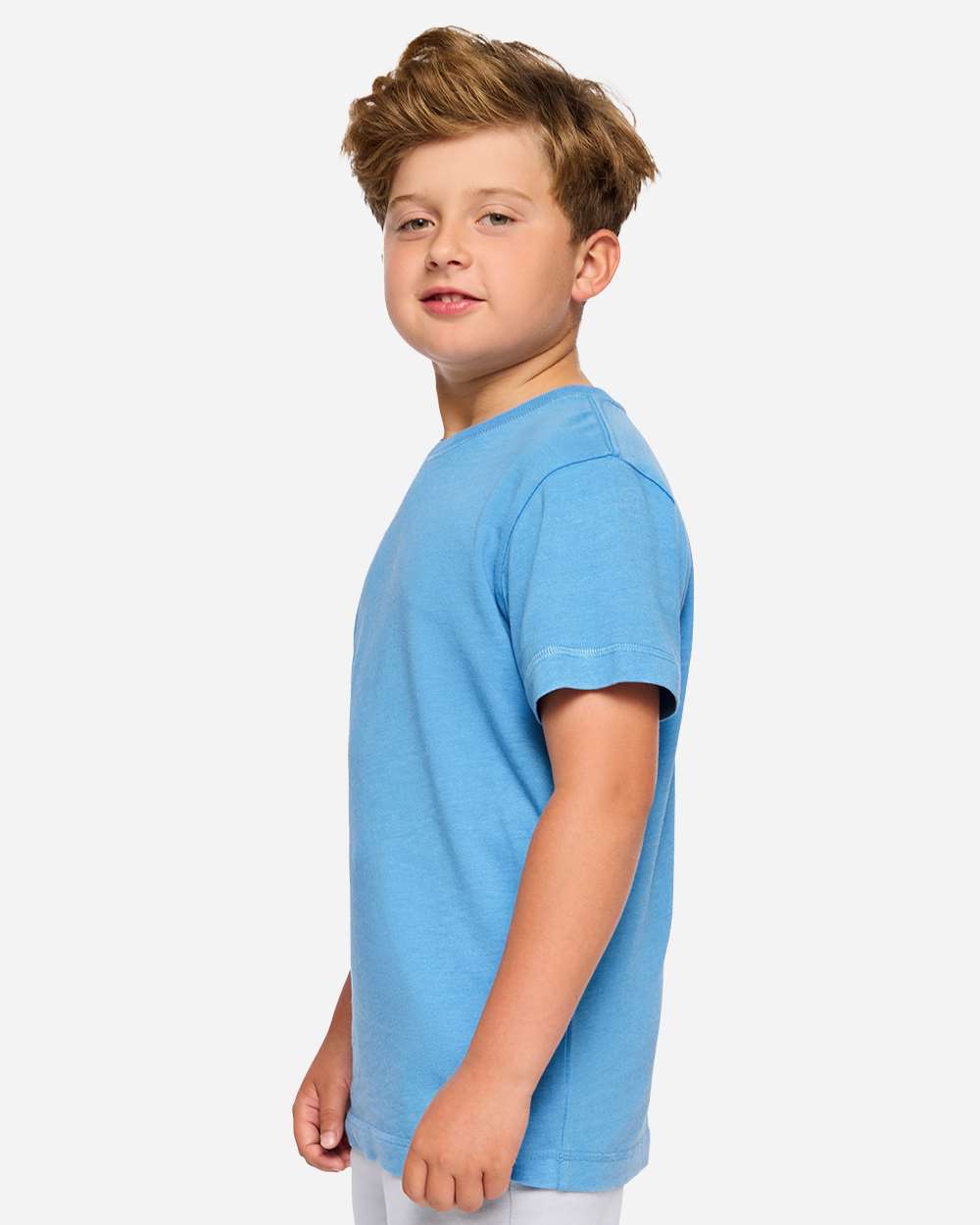 Lat 6102 Youth Vintage Wash Tee - Washed Tradewind