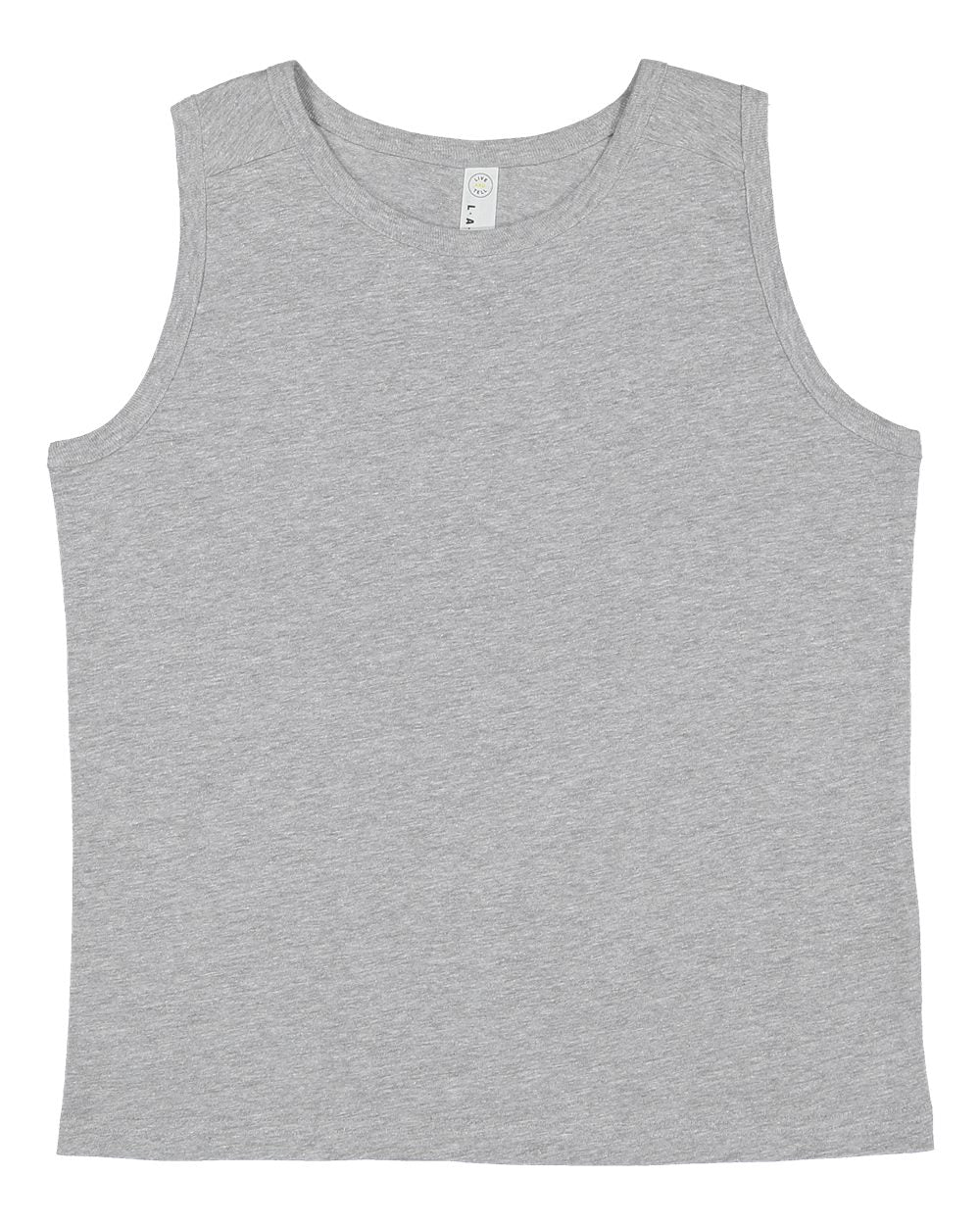 Lat 6123 Youth Fine Jersey Tank Top - Heather