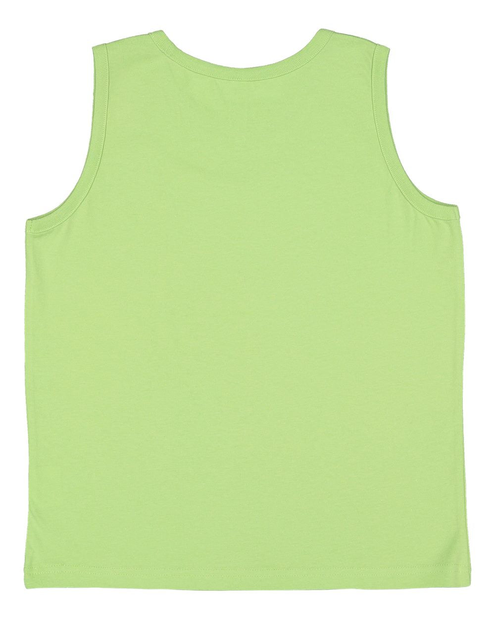 Lat 6123 Youth Fine Jersey Tank Top - Key Lime