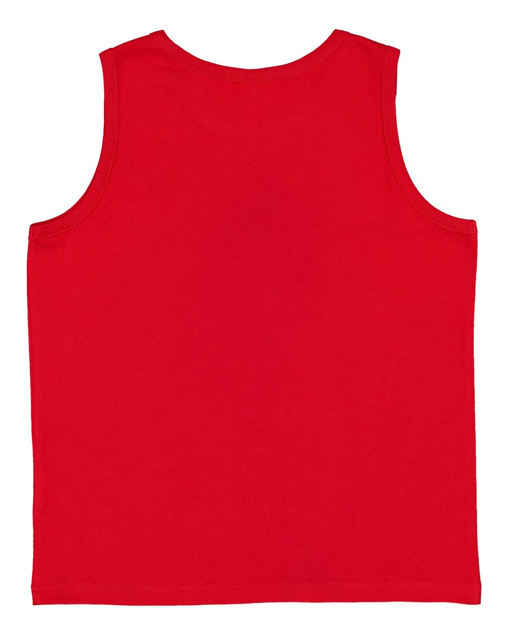 Lat 6123 Youth Fine Jersey Tank Top - Red