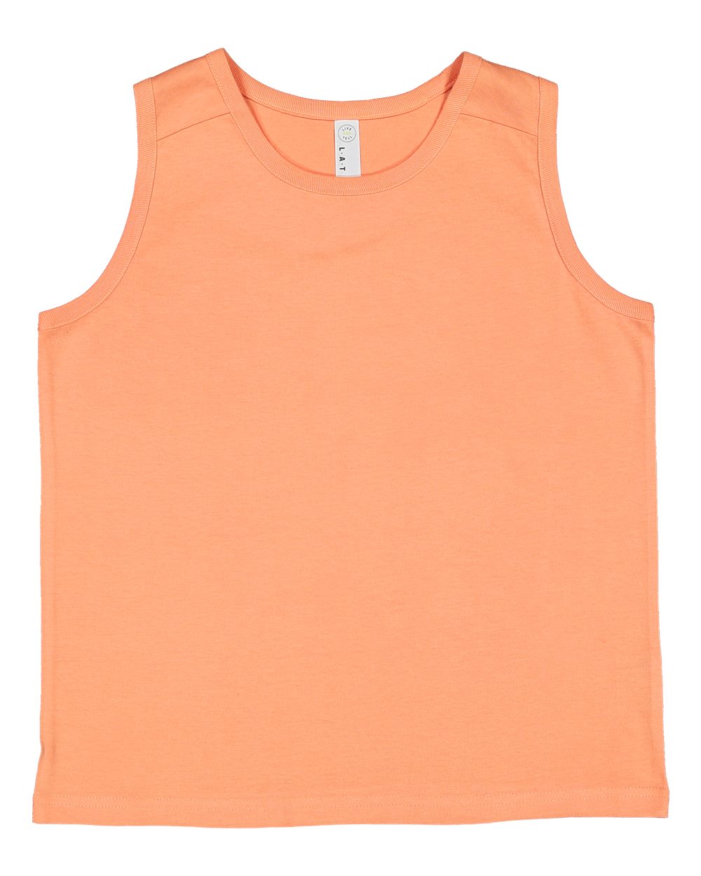 Lat 6123 Youth Fine Jersey Tank Top - Sunset