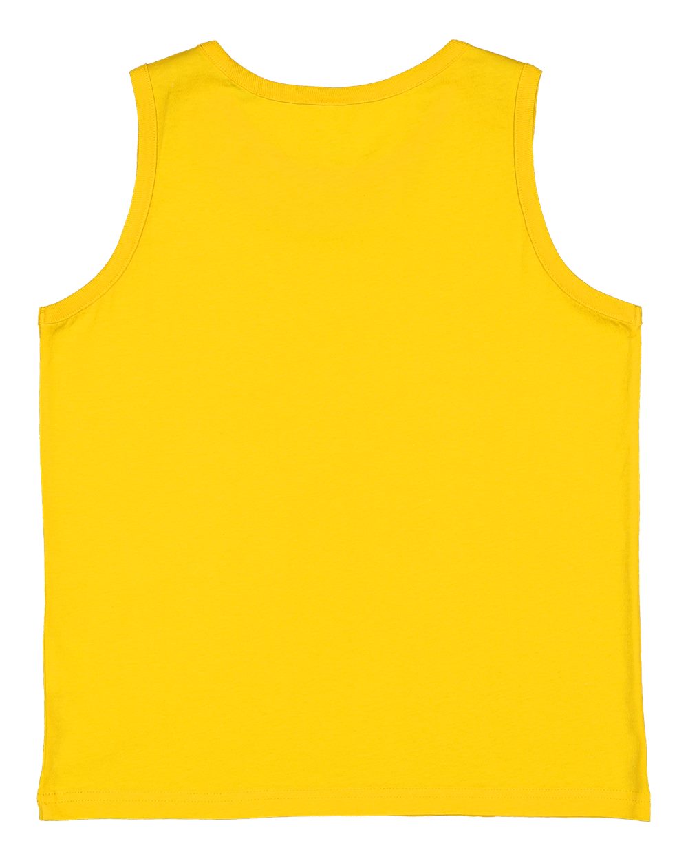 Lat 6123 Youth Fine Jersey Tank Top - Yellow