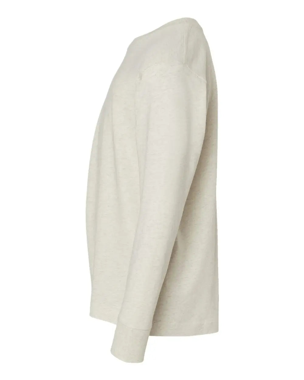 Lat 6201l Youth Fine Jersey Long Sleeve Tee - 6201 - Natural Heather