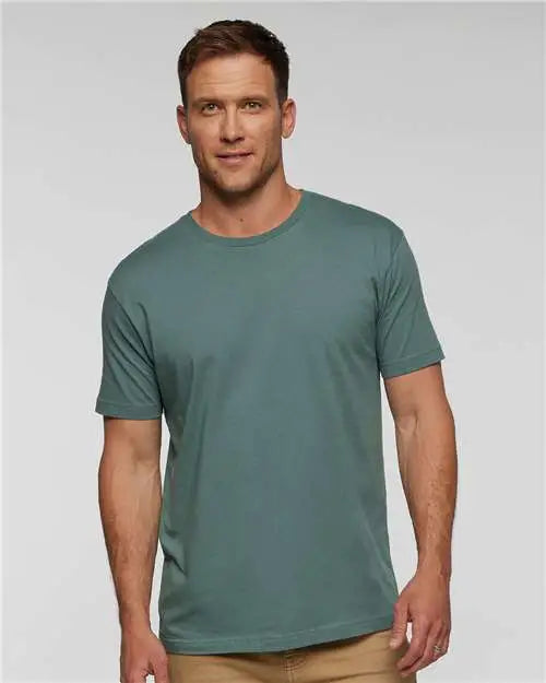 Lat 6901 Fine Jersey Tee - Basil