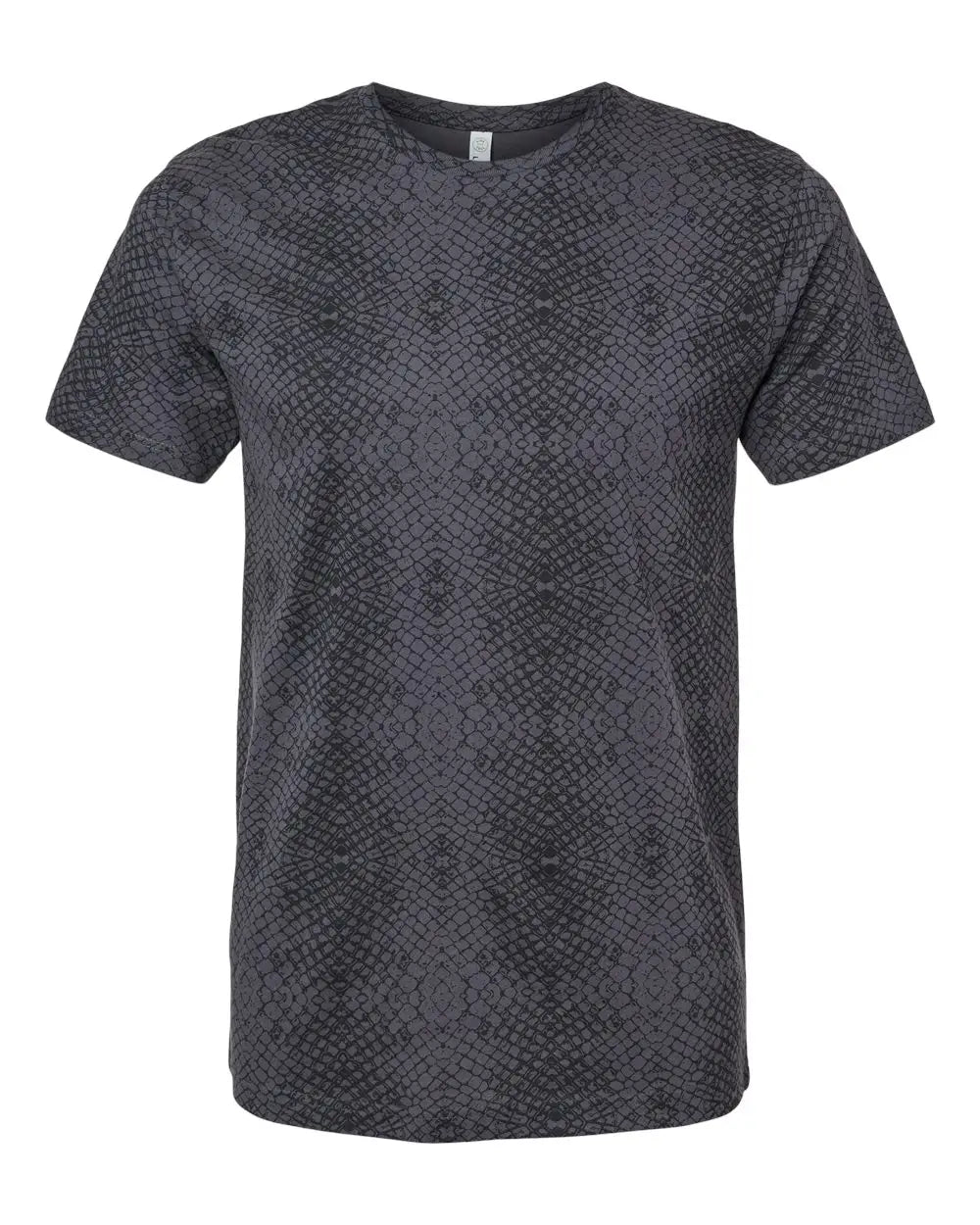 Lat 6901 Fine Jersey Tee - Black Reptile