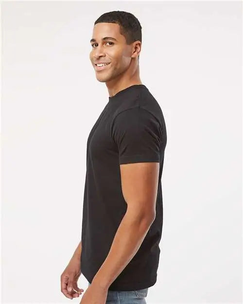 Lat 6901 Fine Jersey Tee - Blended Black