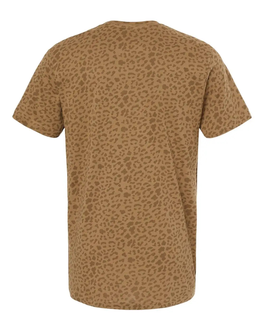Lat 6901 Fine Jersey Tee - Brown Leopard - Xs