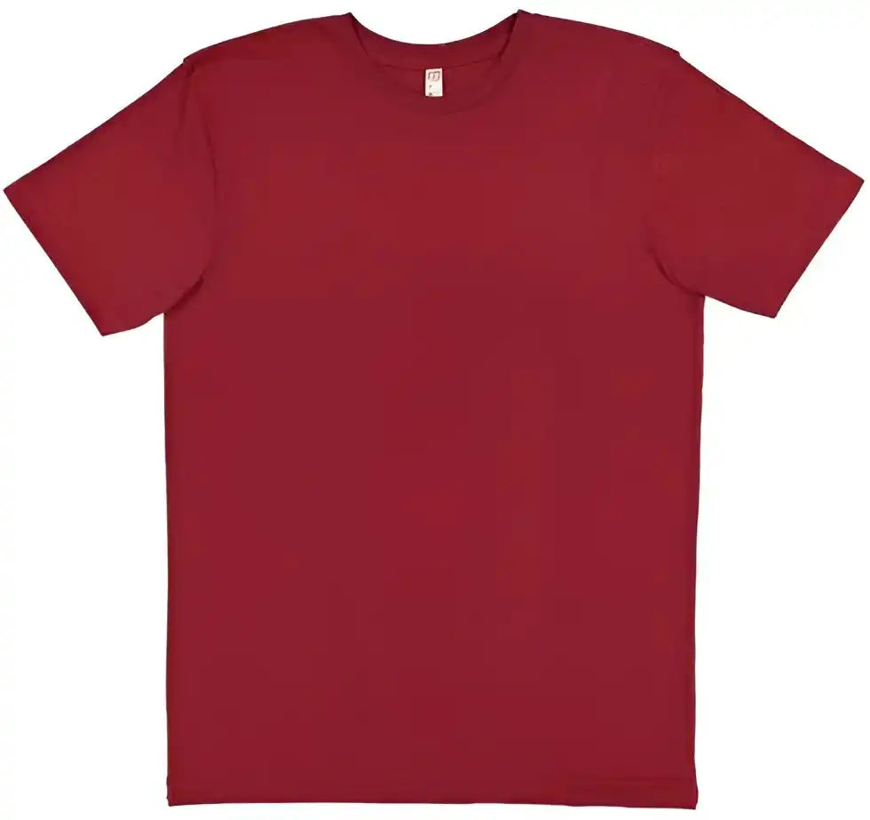 Lat 6901 Fine Jersey Tee Cardinal Blackout